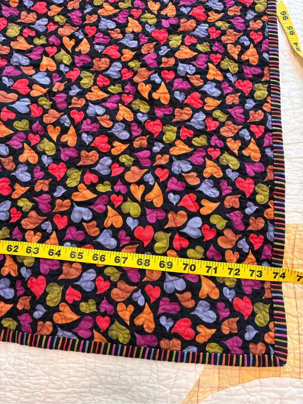 Handmade Appliqués Patchwork Quilt